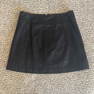 Free people faux leather skirt